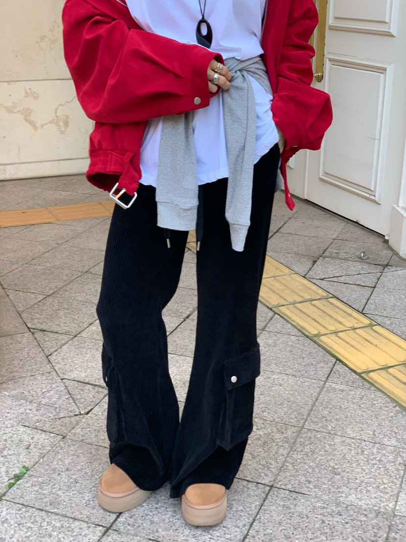 REVE CITE-L東大門㊣實拍女士新品真品推薦25秋冬熱賣休閑褲REVE CITE休閑褲