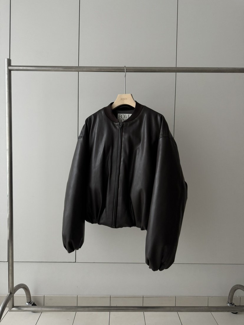 BOWIE東大門㊣實拍女士新品推薦熱賣25秋冬人氣真品夾克皮革BOWIE夾克