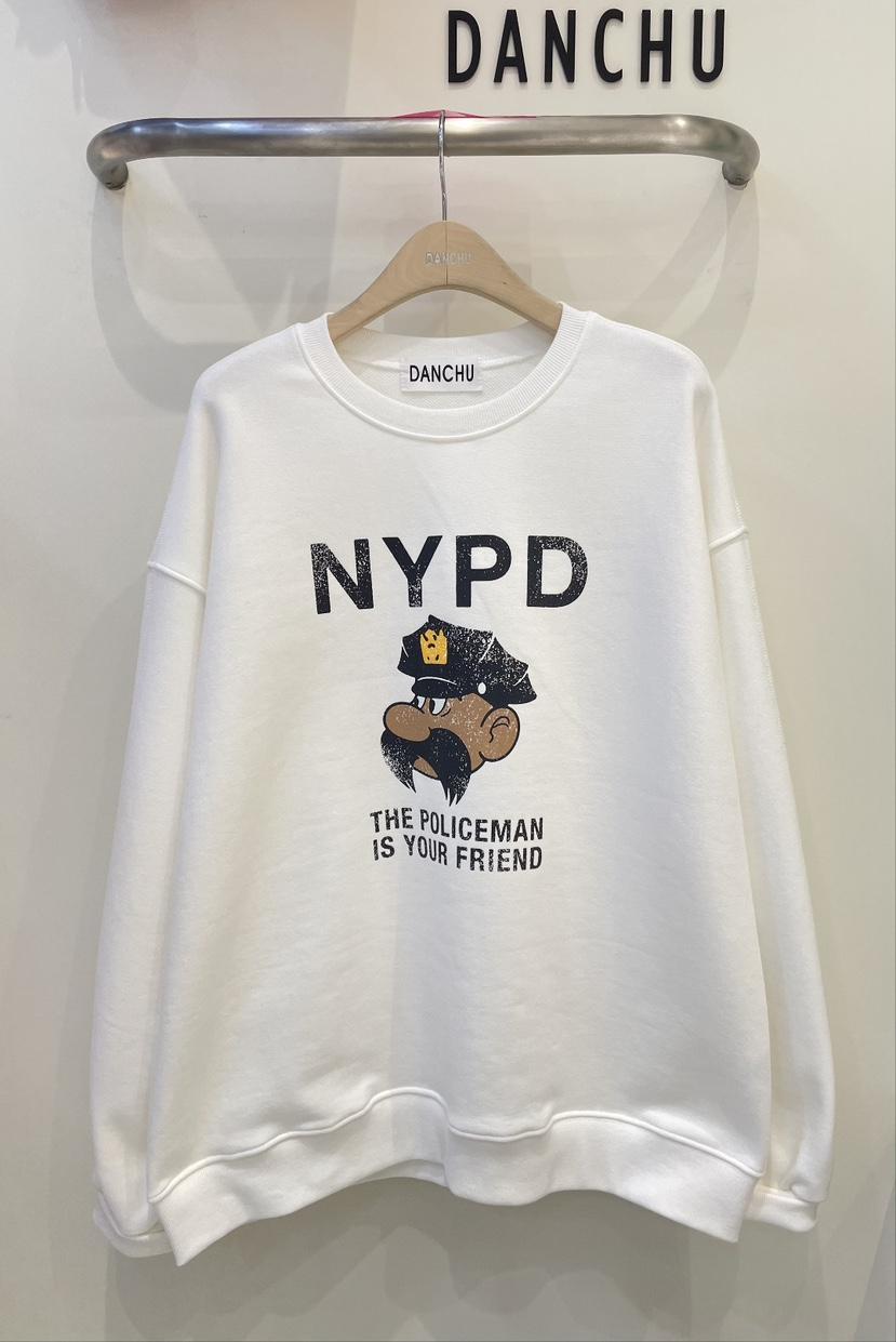 DANCHU東大門㊣代購女裝新款休閑人氣職業真品25秋冬推薦衛衣DANCHU衛衣