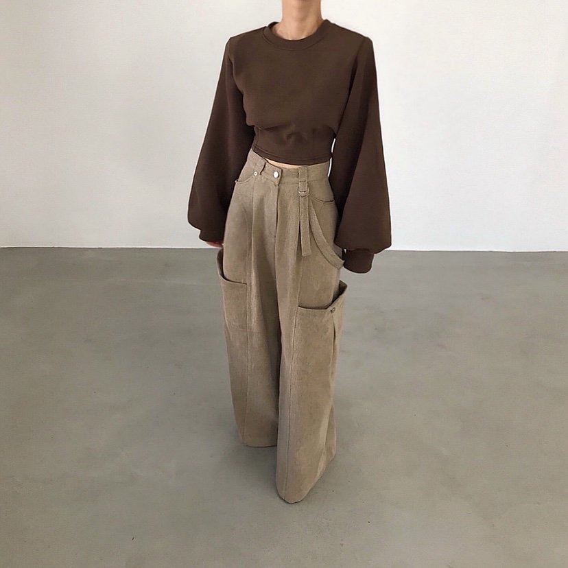 2TWO MOON韓國直郵㊣女裝新品25秋冬休閑推薦時尚休閑褲長款2TWO MOON休閑褲