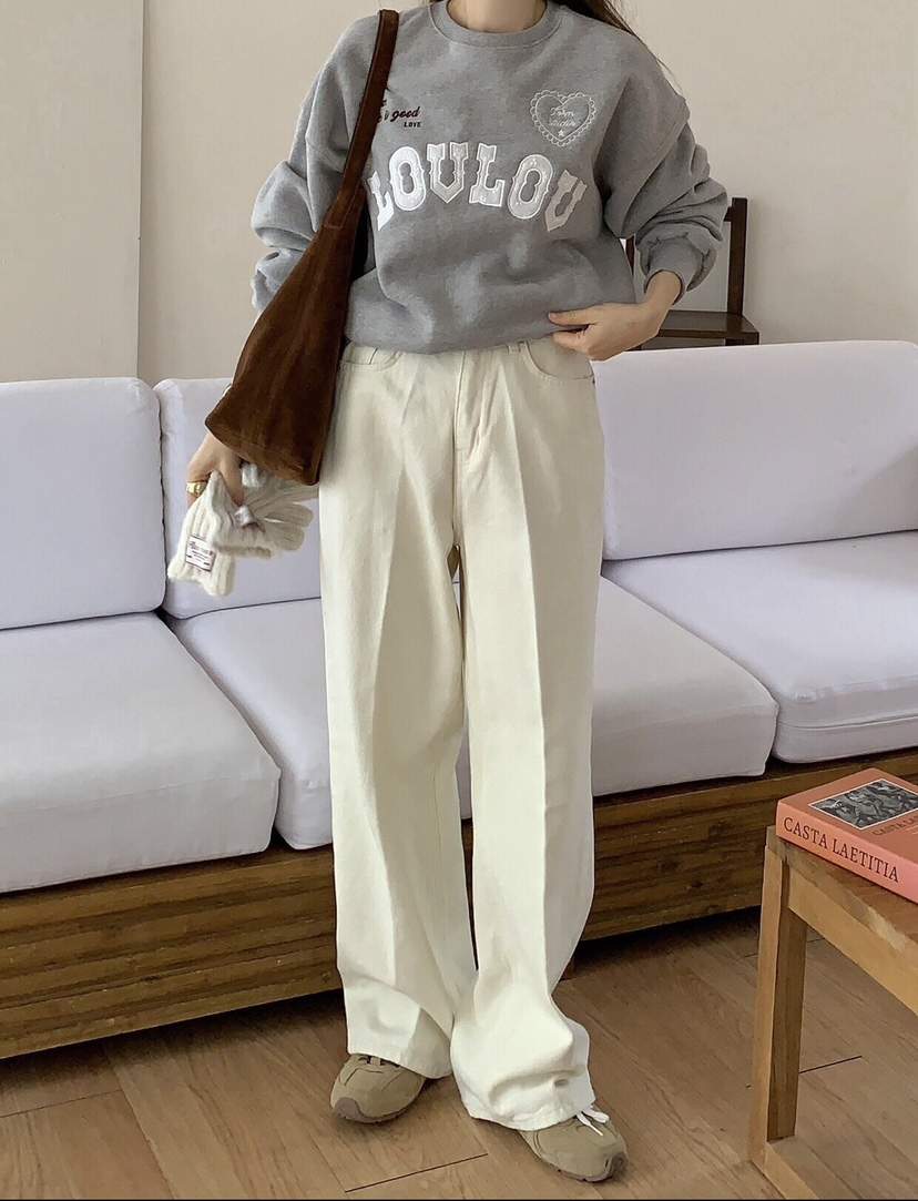 FORMSTUDIO韓國代購㊣女士新品25秋冬熱賣休閑休閑褲人字紋FORMSTUDIO休閑褲