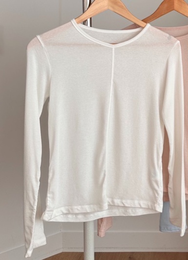 FORMSTUDIO韓國直郵㊣女士新款真品推薦休閑熱賣職業長袖T恤FORMSTUDIO長袖T恤