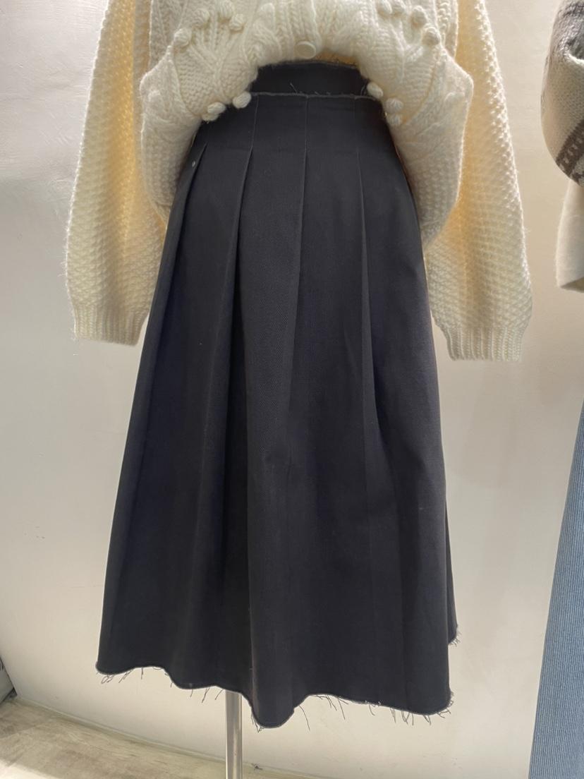 OHAO韓國直郵㊣女裝新款熱賣人氣真品休閑25秋冬職業推薦長裙OHAO/HA MONG長裙