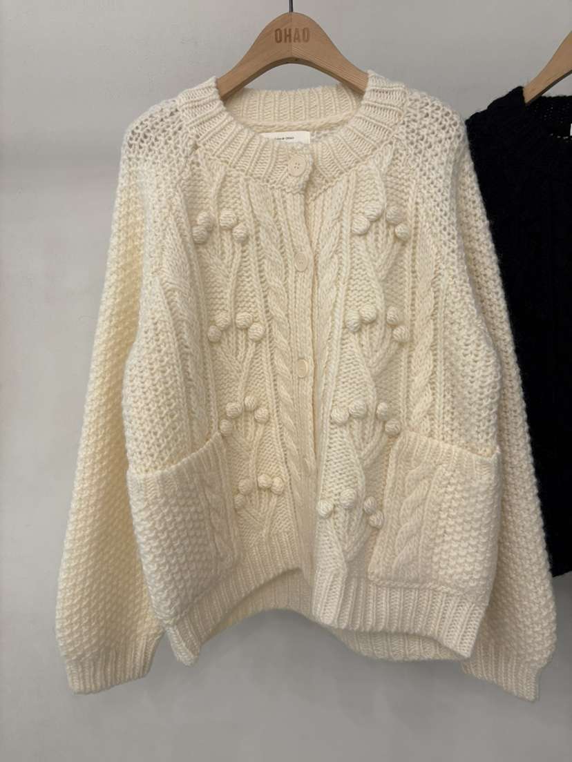 OHAO東大門㊣實拍女士新品25秋冬真品人氣時尚休閑推薦毛衣OHAO/HA MONG毛衣