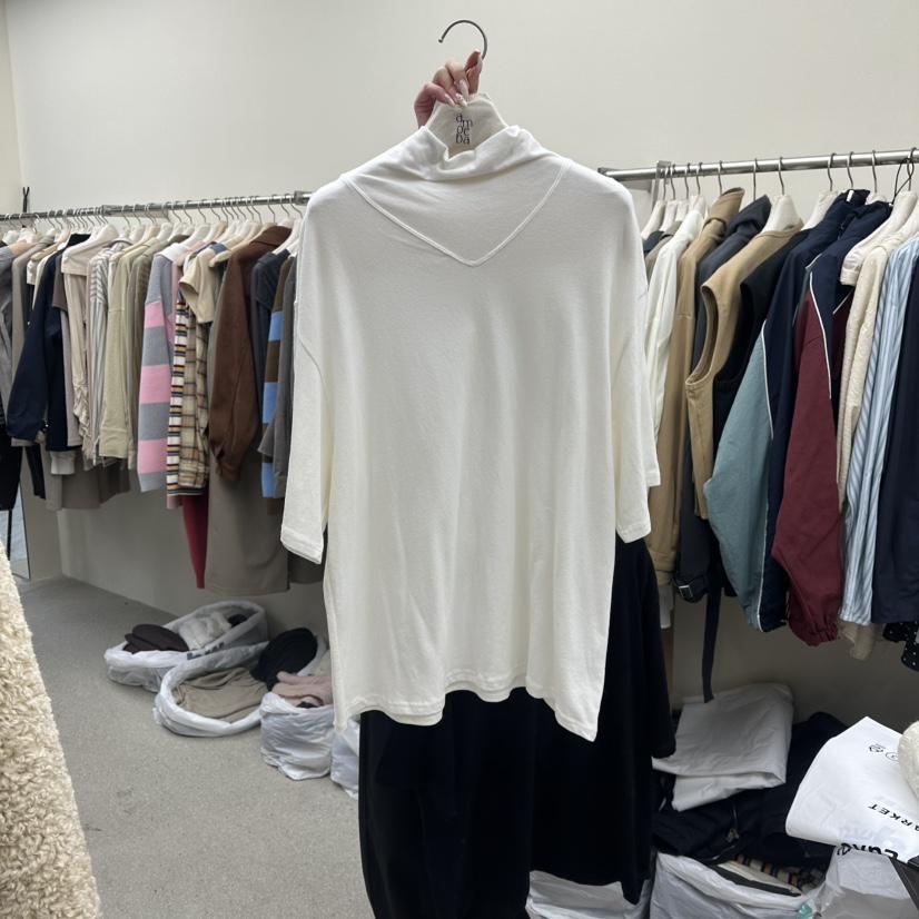 AMOEBA韓國代購㊣女裝新款時尚職業人氣25秋冬熱賣真品休閑T恤AMOEBAT恤