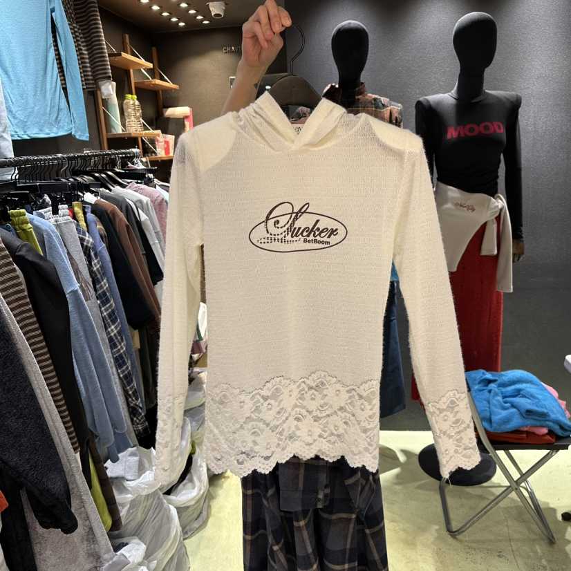 CHAVI韓國直郵㊣女裝新款時尚25秋冬推薦職業休閑熱賣人氣衛衣CHAVI衛衣