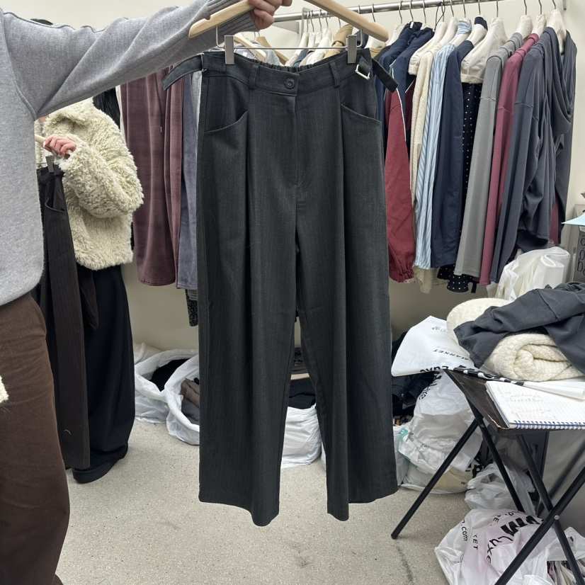 AMOEBA東大門㊣直郵女士新款熱賣25秋冬時尚職業人氣休閑褲AMOEBA休閑褲