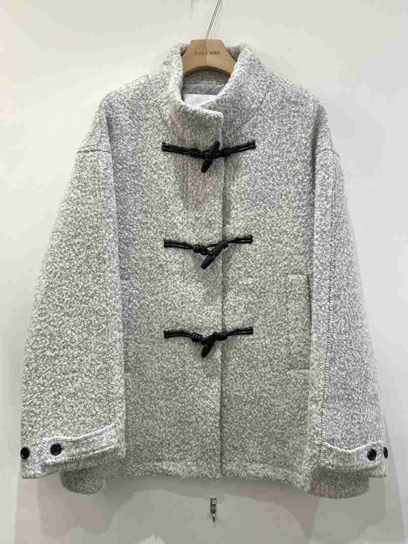 OBSESS韓國直郵㊣女裝新款人氣時尚職業推薦熱賣休閑短款大衣OBSESS/EARLY BIRD短款大衣