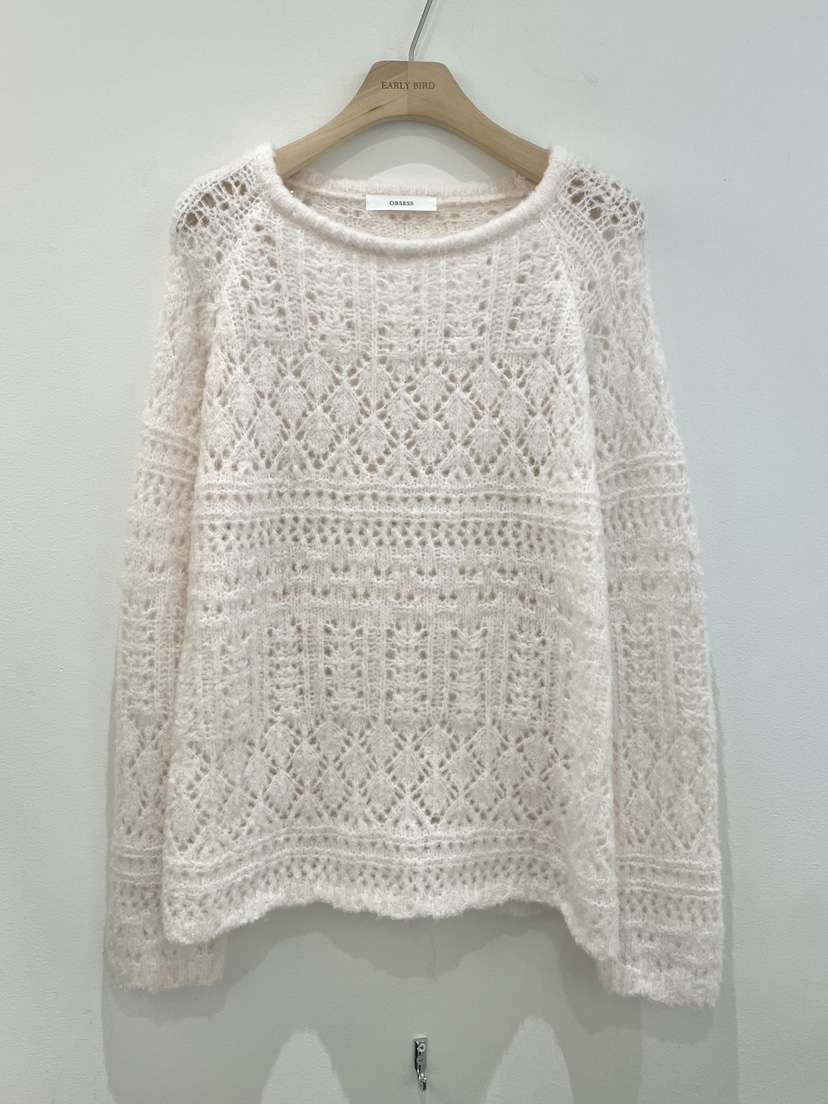 OBSESS東大門㊣直郵女裝新品推薦熱賣時尚職業25秋冬針織衫OBSESS/EARLY BIRD針織衫