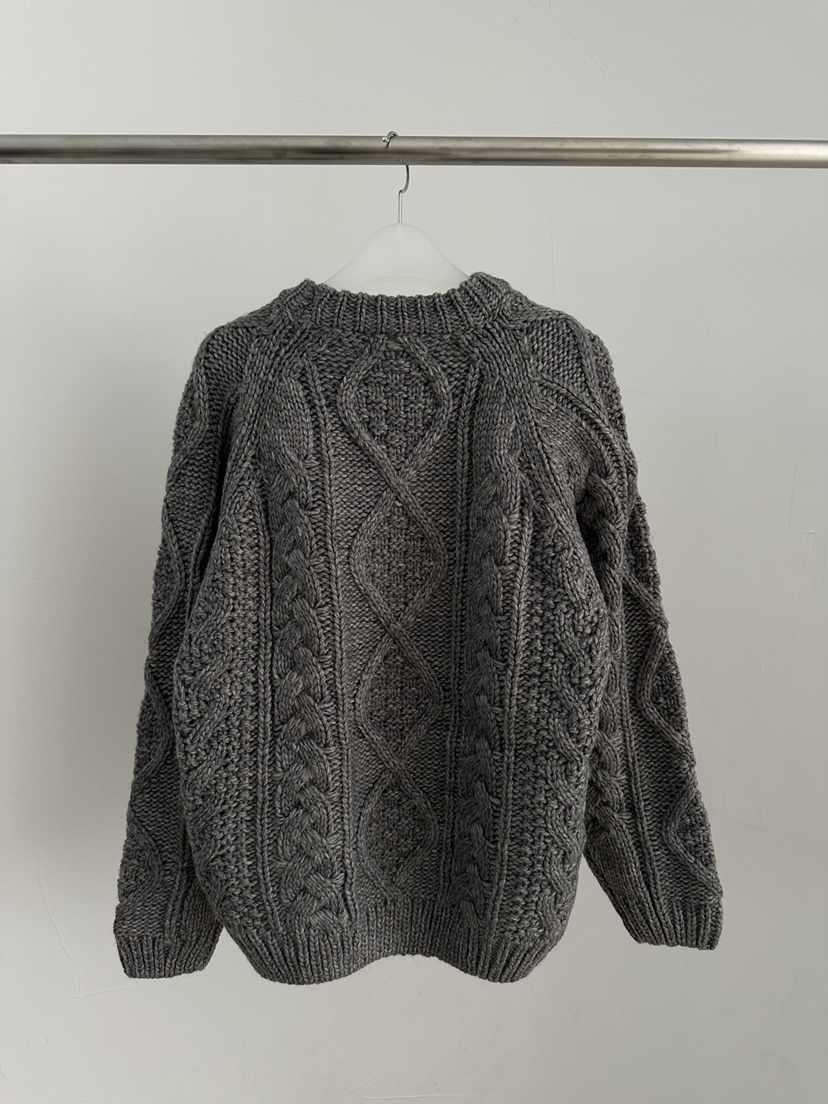 MAINT韓國代購㊣女裝新款休閑推薦真品時尚25秋冬毛衣手工制作MAINT毛衣