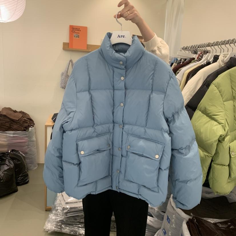 ARE東大門㊣直郵女裝新品推薦時尚25秋冬短款羽絨服填充鵝絨ARE YOU/ARE短款羽絨服