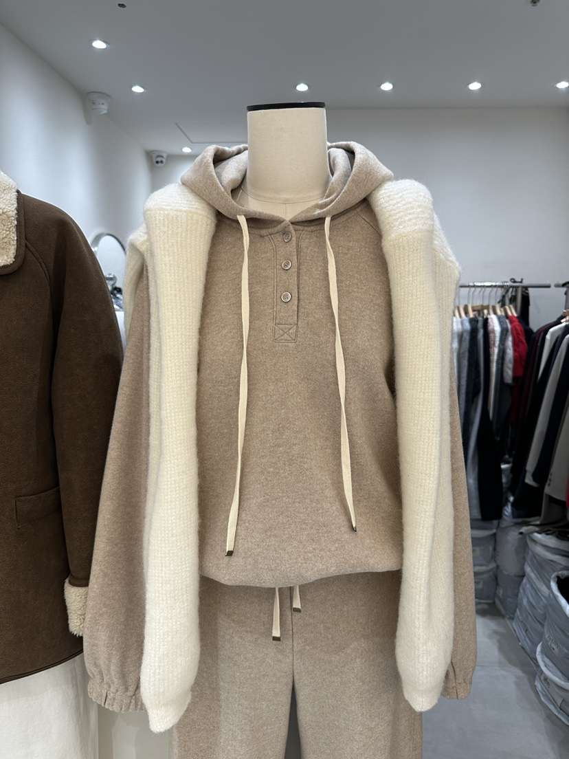 HEIZE韓國代購㊣女裝新品職業熱賣推薦25秋冬時尚衛衣不含披肩HEIZE衛衣