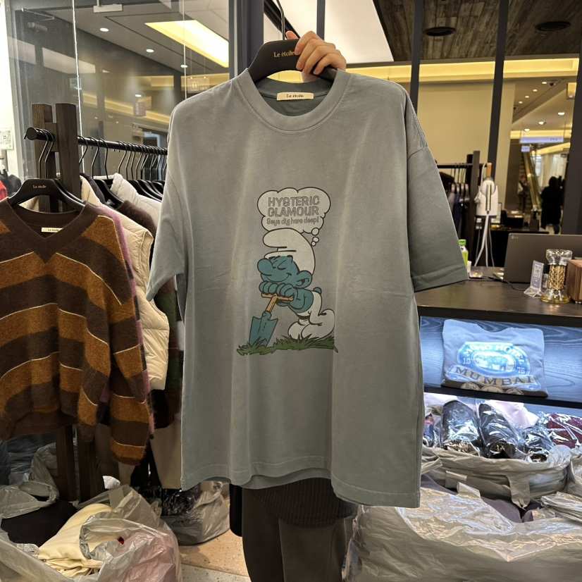 LE ETOILE韓國直郵㊣女裝新款推薦休閑職業熱賣真品25秋冬T恤LE ETOILET恤