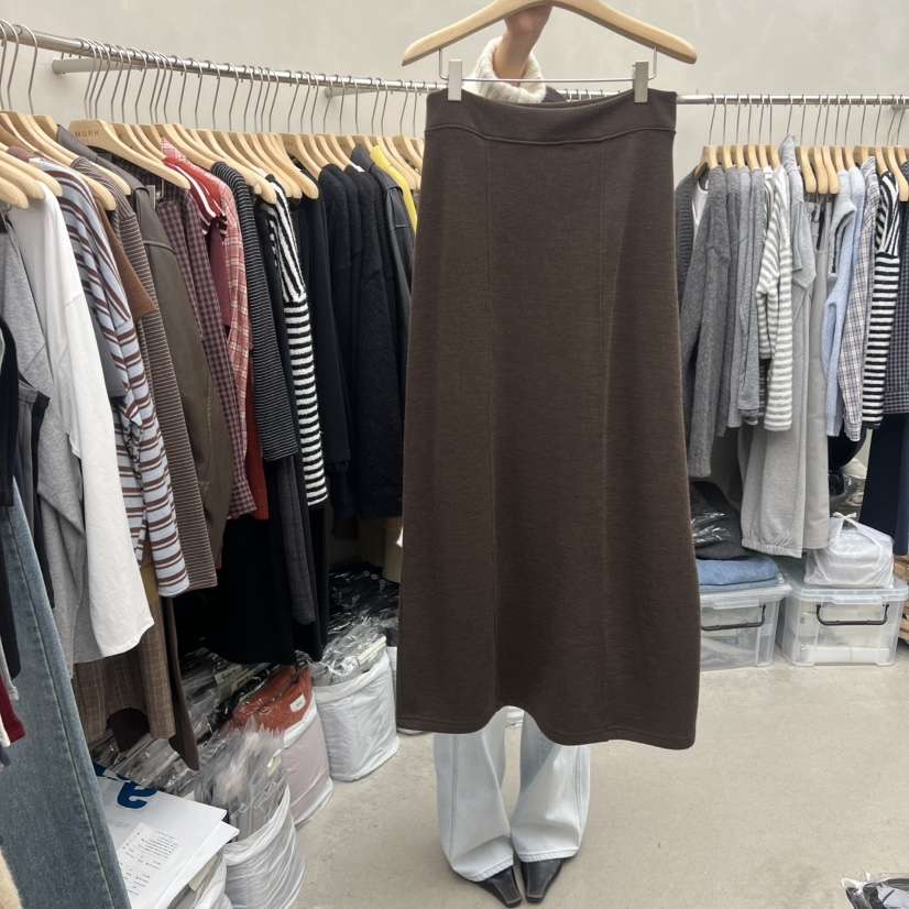 MURR韓國代購㊣女士新款熱賣人氣休閑25秋冬推薦時尚真品長裙MURR長裙