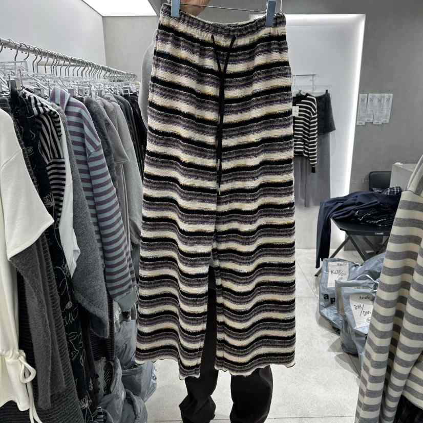 ANDE東大門㊣直郵女士新品真品推薦熱賣時尚人氣休閑褲針織褲Ande休閑褲