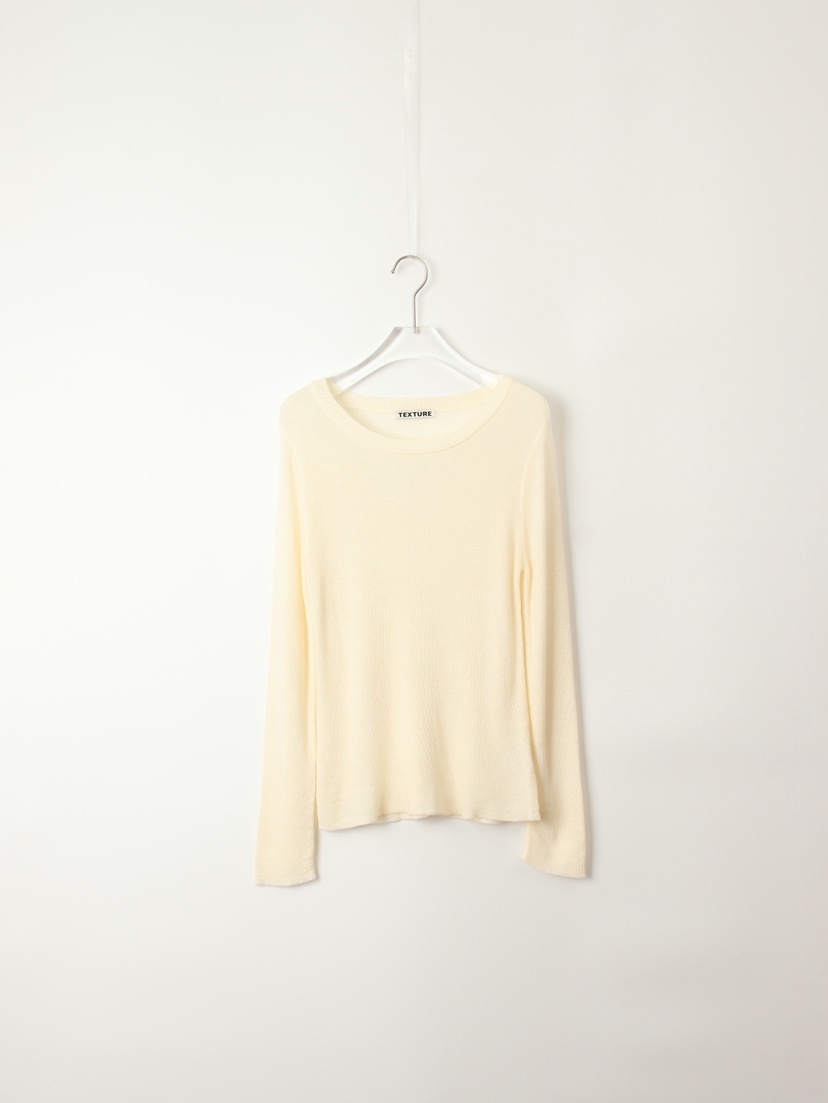 TEXTURE韓國直郵㊣女裝新款25秋冬推薦熱賣真品休閑長袖T恤TEXTURE長袖T恤
