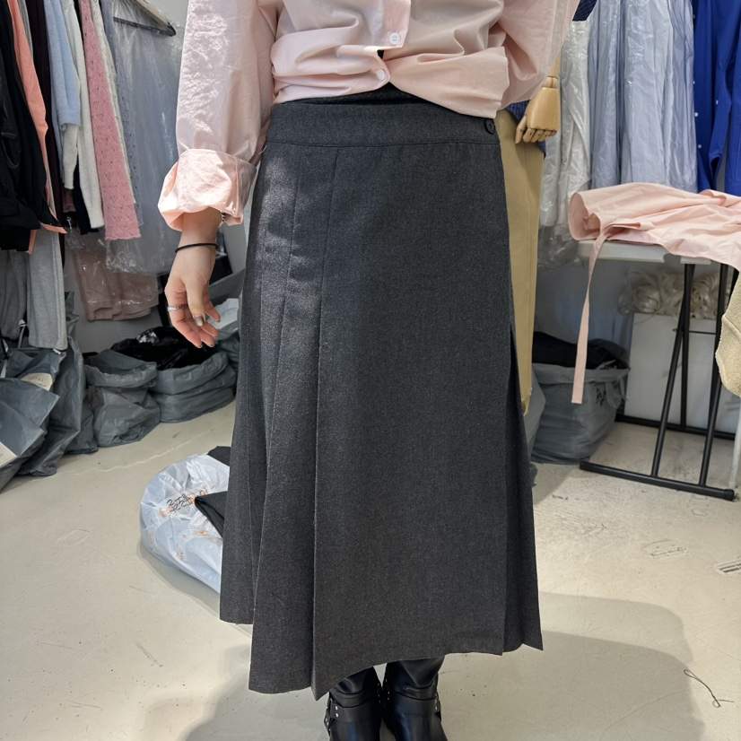 FLORAL東大門㊣直郵女裝新款職業推薦25秋冬真品人氣休閑長裙FLORAL長裙