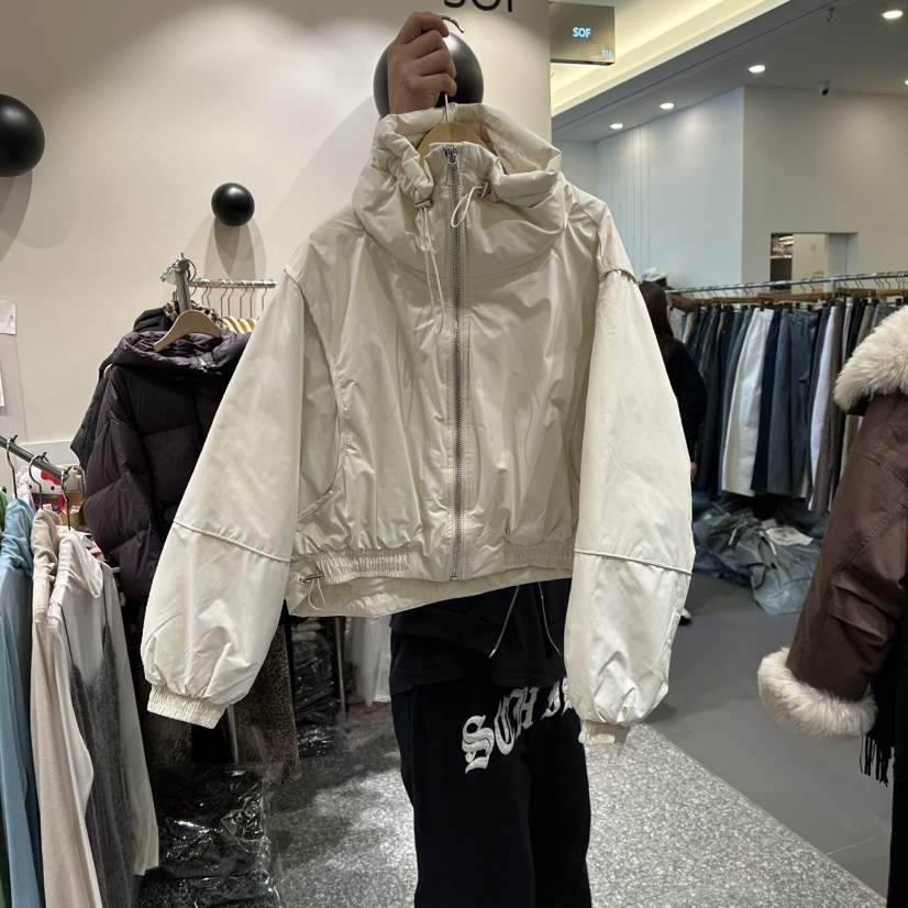 SOF東大門㊣直郵女裝新品25秋冬時尚推薦人氣熱賣真品夾克高領SOF夾克