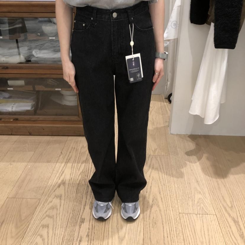 OURIN韓國代購㊣女裝新品25秋冬熱賣休閑真品人氣職業牛仔褲OURIN牛仔褲