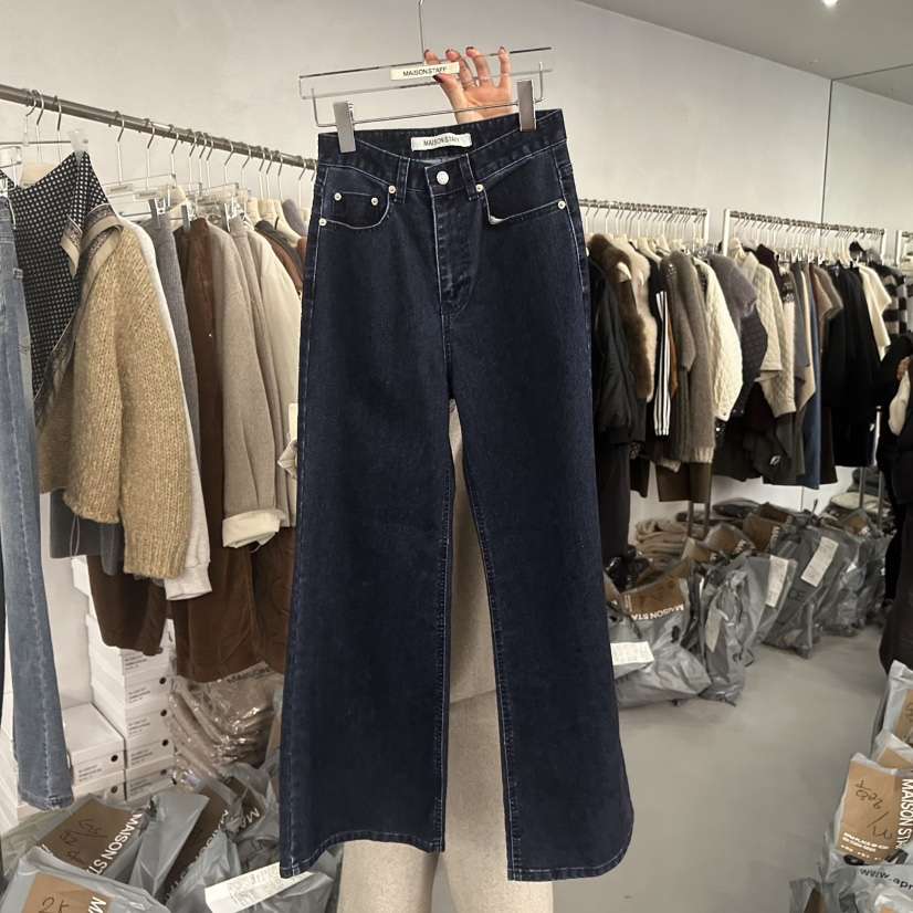 DOUBLE STANDARD/LE SMOKING/MAISONSTAFF東大門㊣直郵女士新品推薦牛仔褲MAISONSTAFF牛仔褲