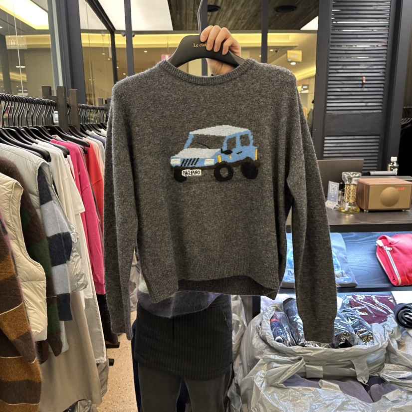 LE ETOILE韓國直郵㊣女裝新款休閑熱賣時尚真品針織衫斗篷LE ETOILE針織衫