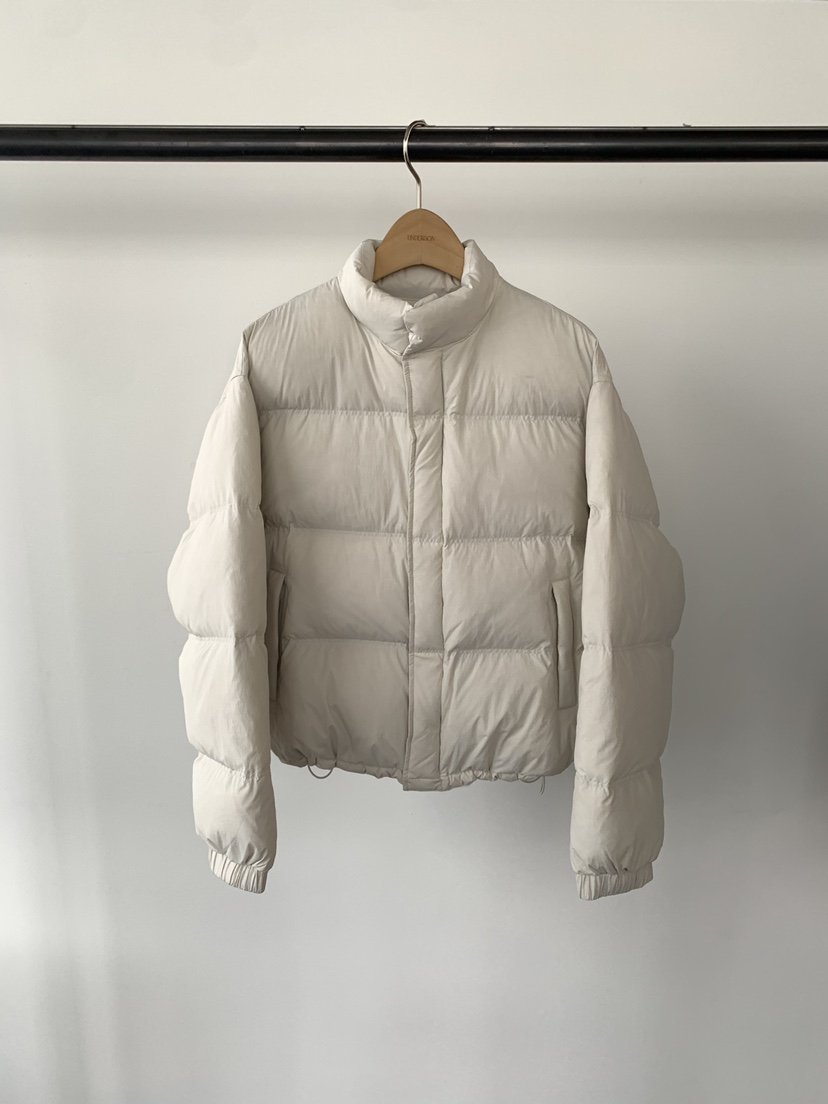 UNDERSON東大門㊣實拍女裝新品人氣休閑推薦熱賣短款棉服刺繡UNDERSON短款棉服