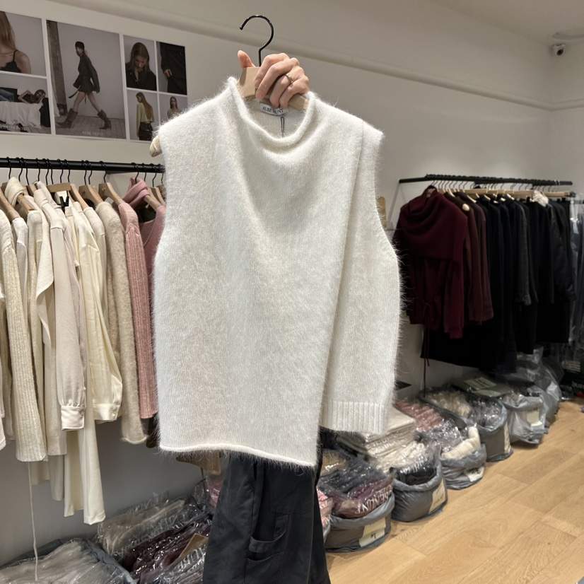 aube nunt韓國直郵㊣女士新款25秋冬職業時尚真品吊帶背心aube nunt吊帶/背心