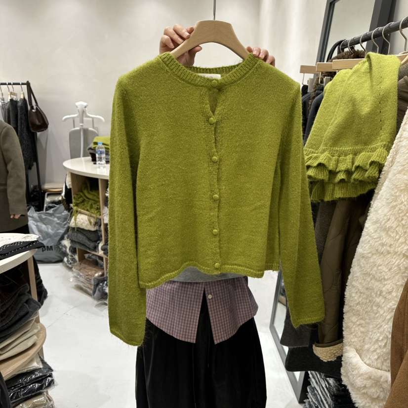 AURA韓國直郵㊣女裝新款推薦真品25秋冬時尚人氣熱賣針織衫Au ra針織衫