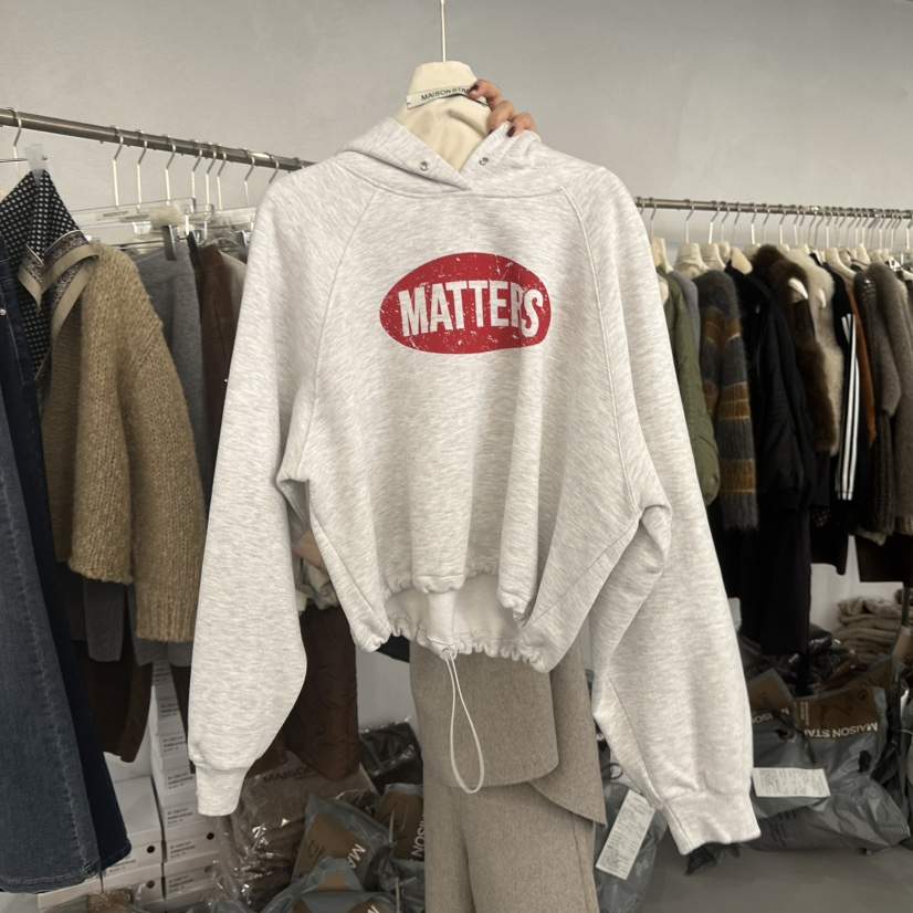 DOUBLE STANDARD/LE SMOKING/MAISONSTAFF東大門㊣代購女士新品熱賣衛衣MAISONSTAFF衛衣