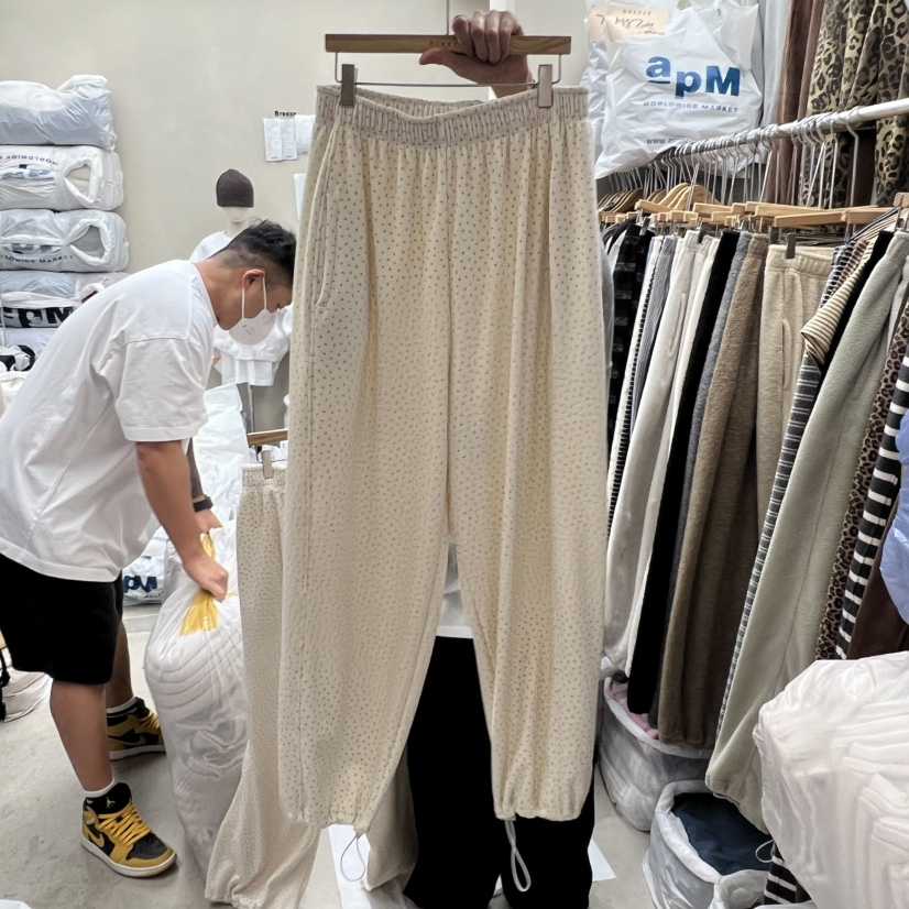 BREEZE東大門㊣實拍女士新款真品推薦職業熱賣休閑休閑褲羊毛BREEZE休閑褲