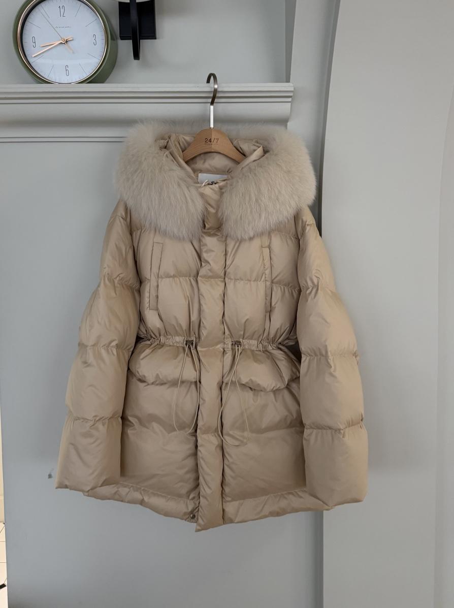 TWENTY FOUR SEVEN24-7韓國代購㊣女裝新品推薦短款羽絨服可拆卸絨TEWNTY FOUR SEVEN24-7短款羽絨服