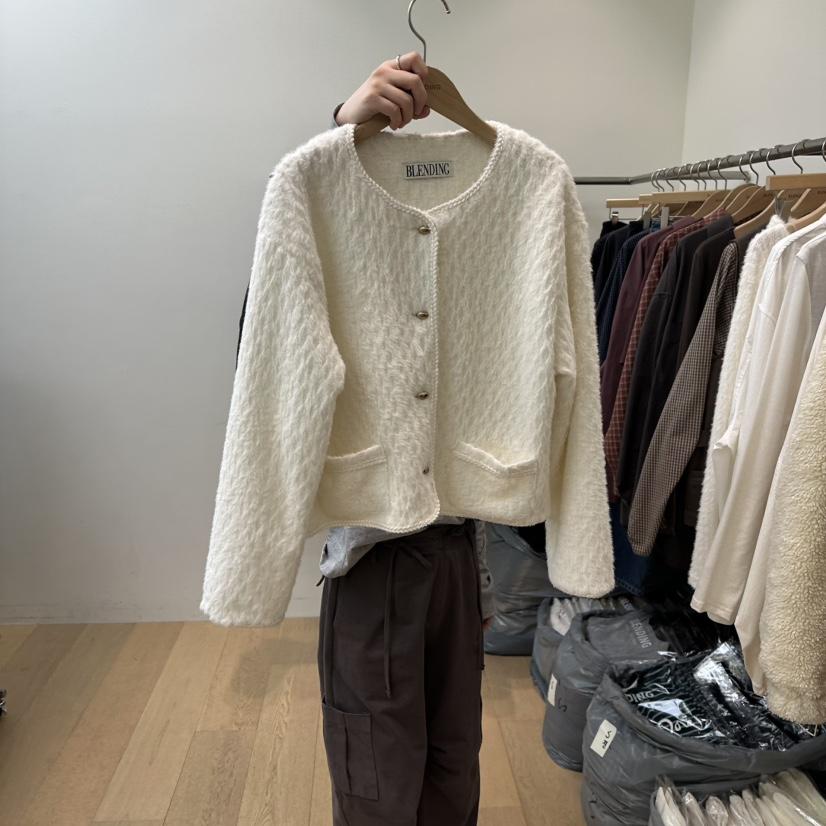BLENDING-p東大門㊣實拍女士新品時尚熱賣25秋冬推薦夾克開衫BLENDING-p夾克