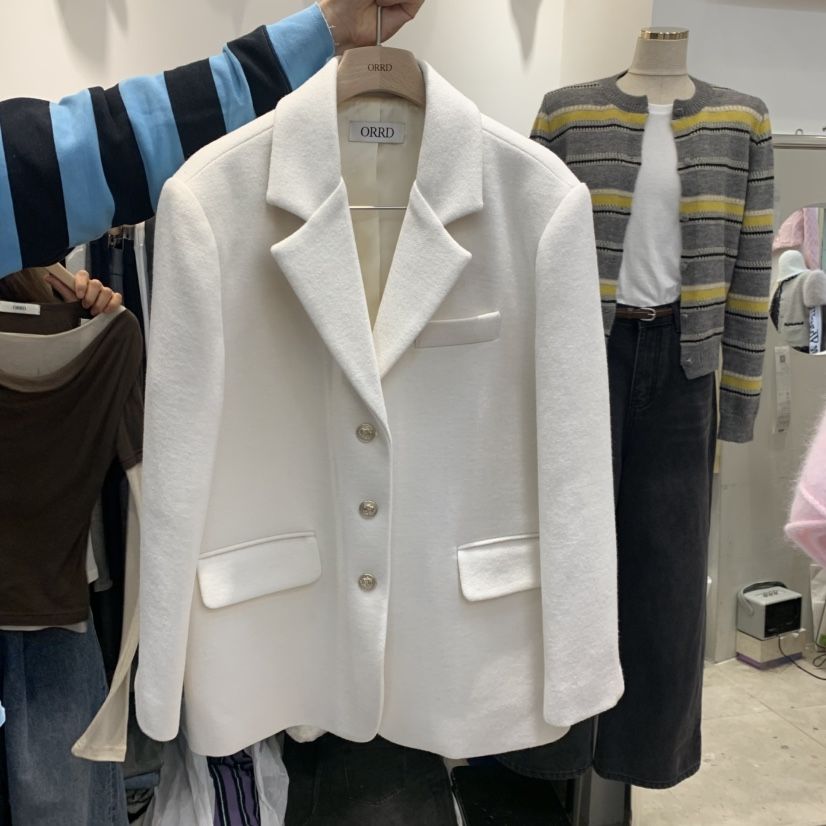 ORRD韓國代購㊣女士新款休閑熱賣人氣真品職業時尚25秋冬夾克ORRD夾克