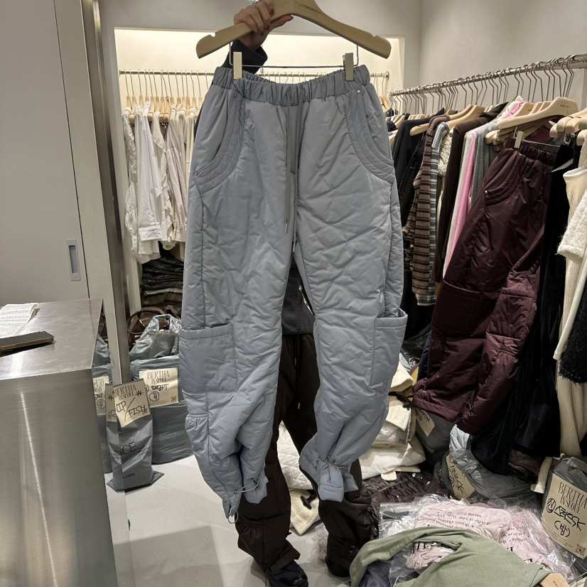 BERTHA東大門㊣代購女裝新款休閑熱賣時尚職業25秋冬休閑褲填充BERTHA休閑褲