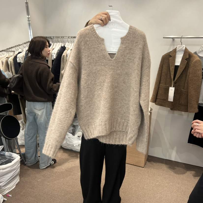 SIHO ARCHIVE東大門㊣實拍女士新款真品25秋冬針織衫羊駝毛SIHO ARCHIVE針織衫