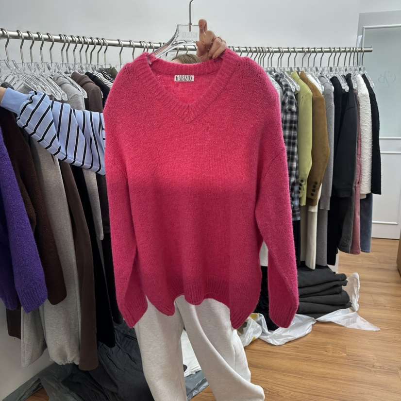 GABIZON東大門㊣實拍女士新款時尚25秋冬職業熱賣休閑針織衫GABIZON針織衫