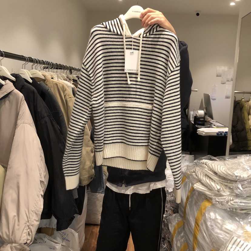 GABRIELLE韓國代購㊣女士新品真品時尚25秋冬職業休閑針織衫GABRIELLE針織衫