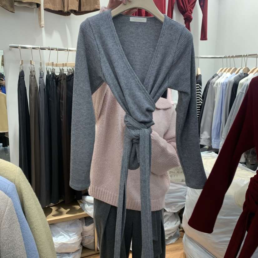 MADEMOISELL韓國直郵㊣女士新品熱賣時尚真品人氣職業長袖T恤MADEMOISELL長袖T恤