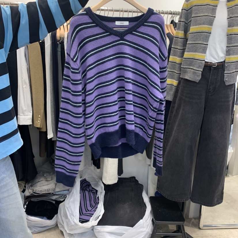 ORRD東大門㊣實拍女裝新品休閑25秋冬人氣職業時尚真品針織衫ORRD針織衫