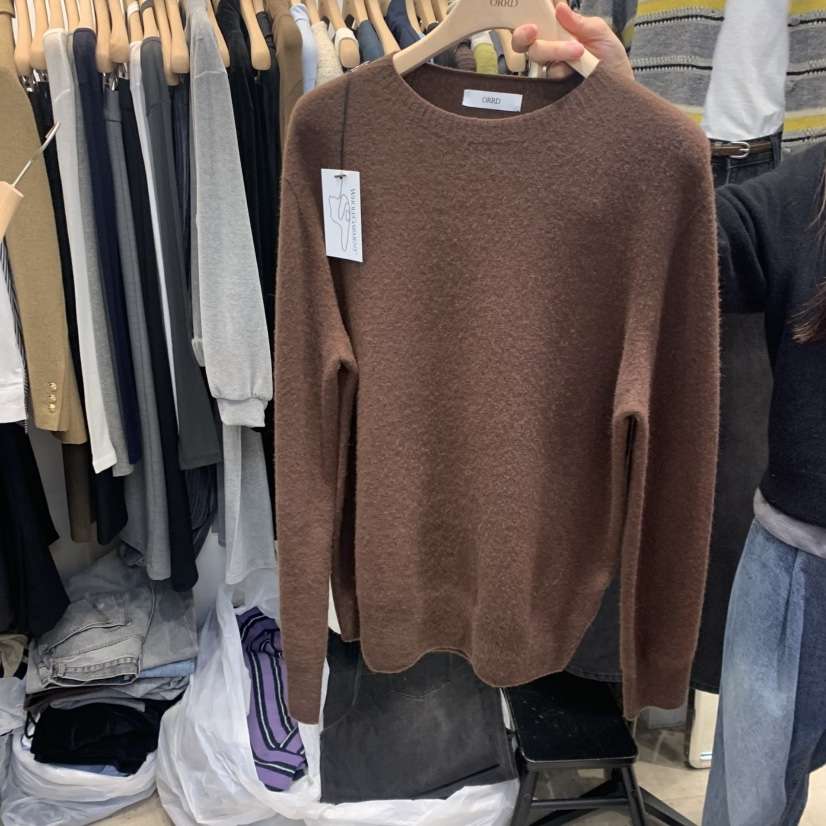 ORRD東大門㊣實拍女裝新品時尚真品推薦人氣25秋冬針織衫鏤空ORRD針織衫