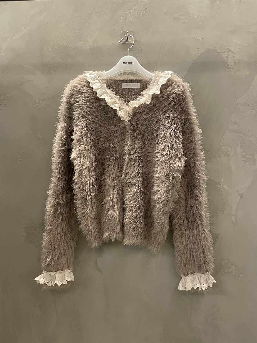 MULCUP韓國代購㊣女裝新款人氣25秋冬休閑熱賣真品時尚針織衫MULCUP針織衫