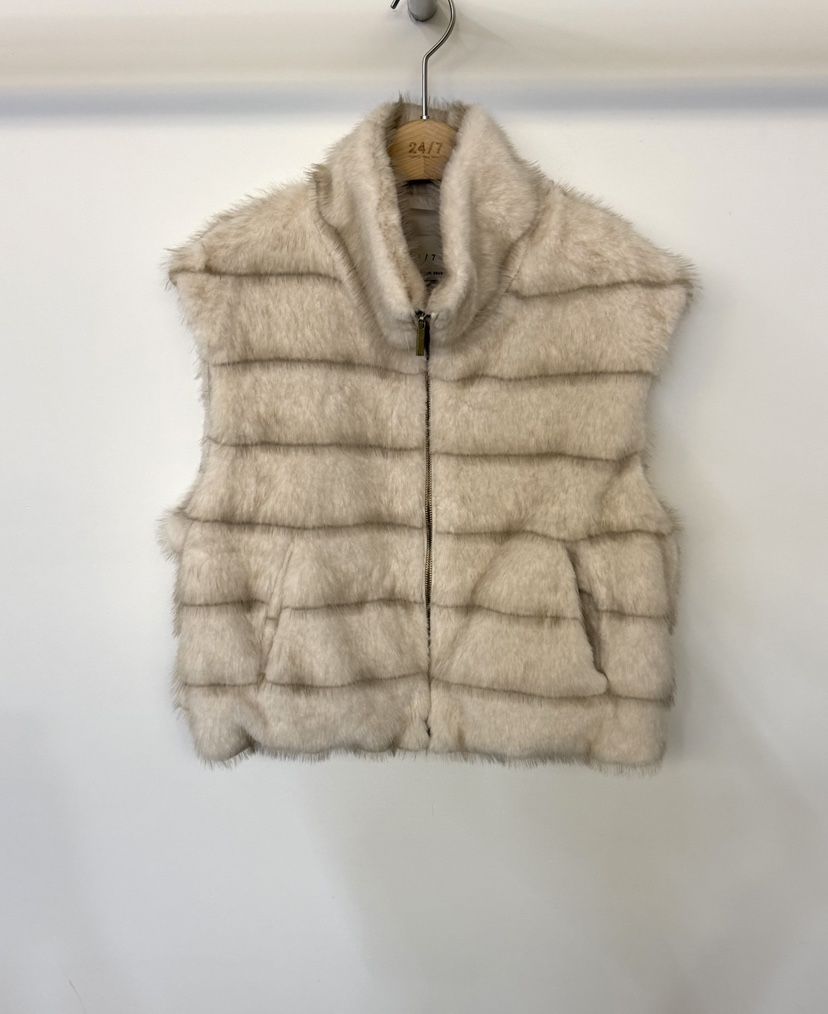 TWENTY FOUR SEVEN24-7韓國直郵㊣女裝新款熱賣馬甲貂皮TEWNTY FOUR SEVEN24-7馬甲