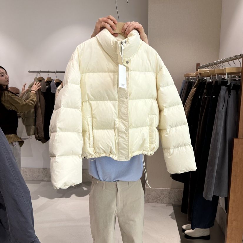 ANDMORE BUTTON韓國代購㊣女裝新款熱賣推薦時尚短款羽絨服ANDMORE BUTTON短款羽絨服