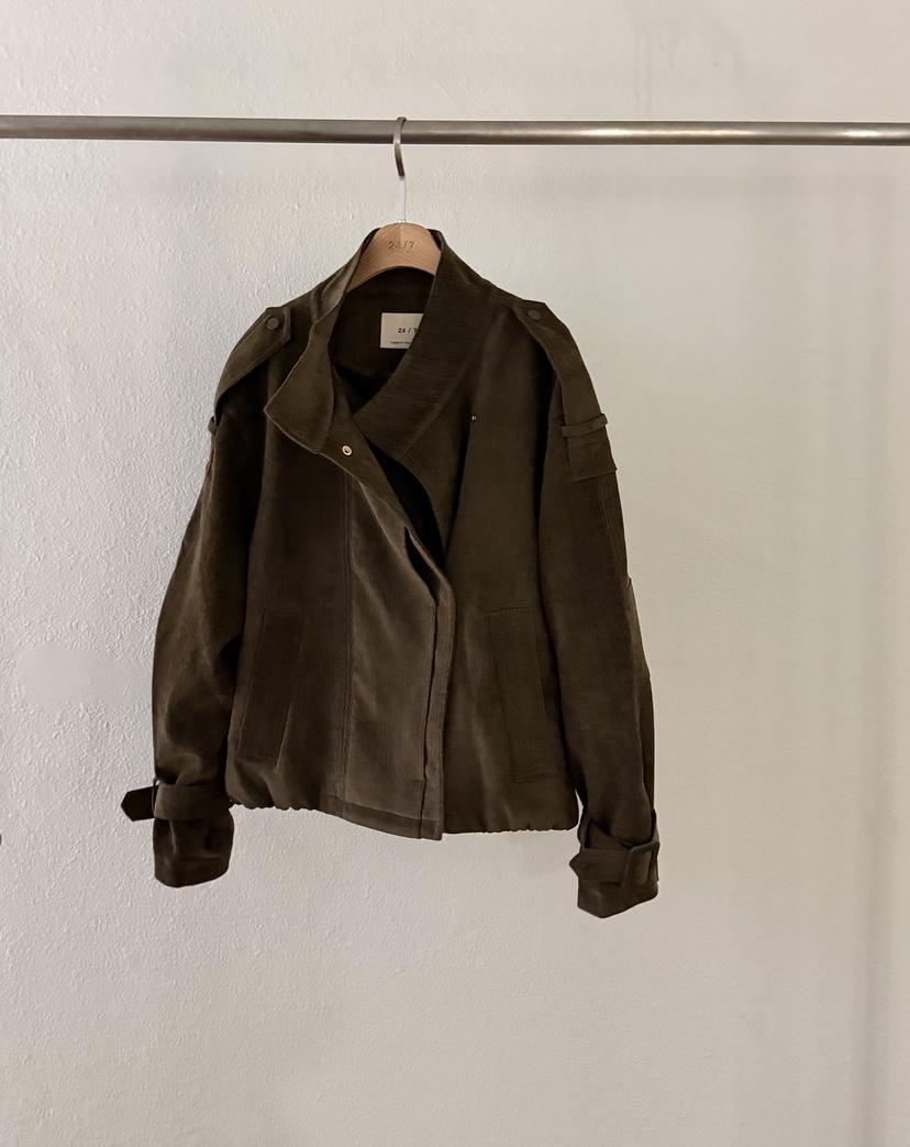 TWENTY FOUR SEVEN24-7東大門㊣直郵女士新款人氣夾克絨面革TEWNTY FOUR SEVEN24-7夾克