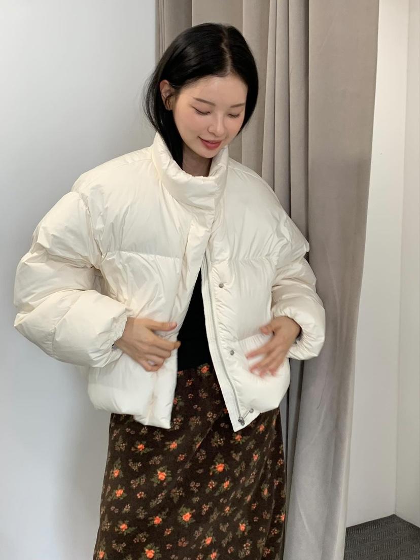 LOVE MY SANTA韓國直郵㊣女士新品推薦短款羽絨服填充絨鴨Santa/LOVE MY SANTA短款羽絨服