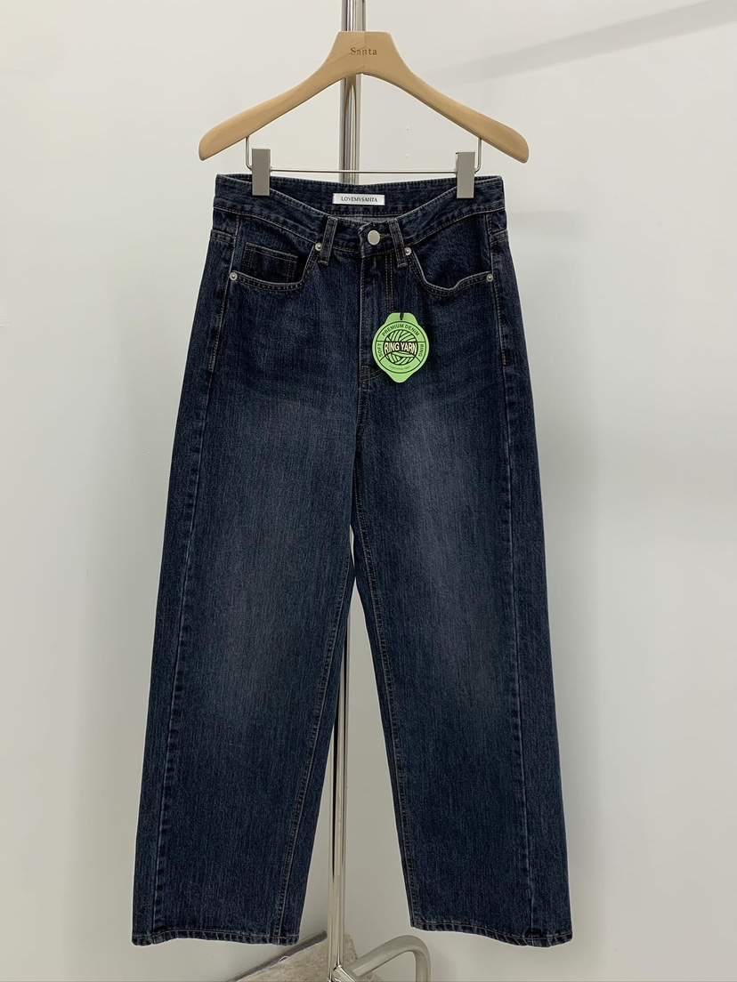 LOVE MY SANTA東大門㊣直郵女士新款熱賣人氣時尚休閑牛仔褲Santa/LOVE MY SANTA牛仔褲