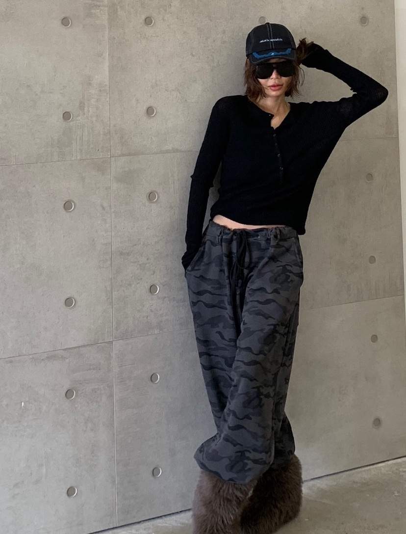 PARIS MATCH韓國代購㊣女裝新款職業人氣熱賣時尚休閑休閑褲PARIS MATCH休閑褲