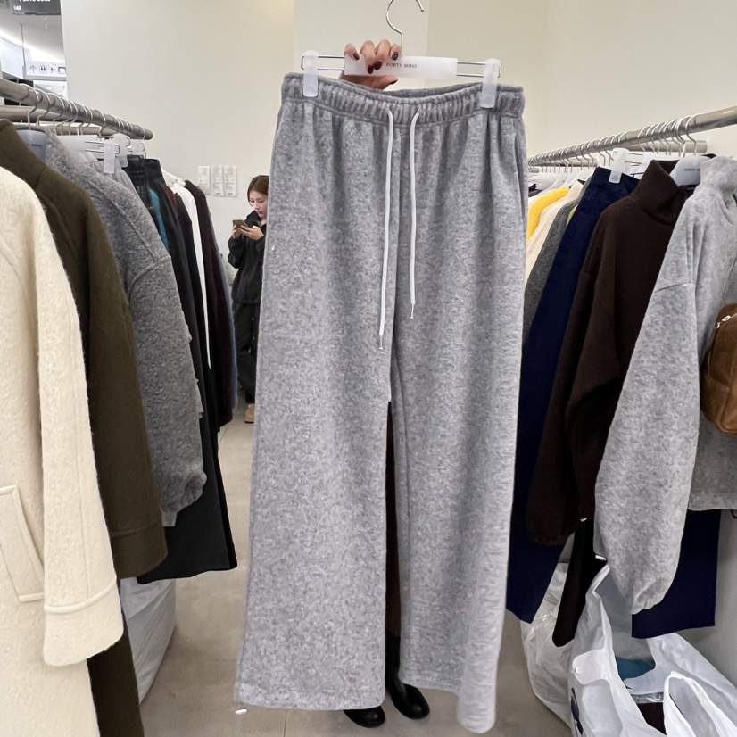 PORTS MOSS韓國直郵㊣女士新款時尚推薦真品休閑褲羊毛柔軟PORTS MOSS休閑褲