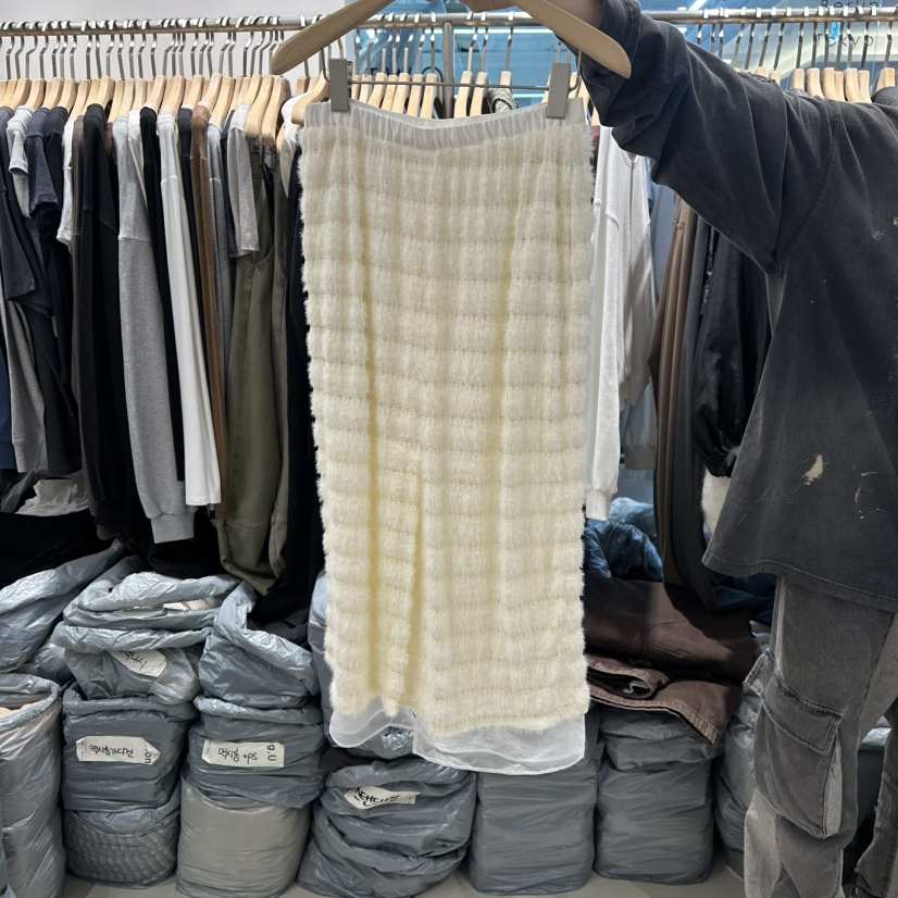 HONG.U東大門㊣實拍女士新品真品熱賣25秋冬時尚職業人氣長裙HONG.U長裙