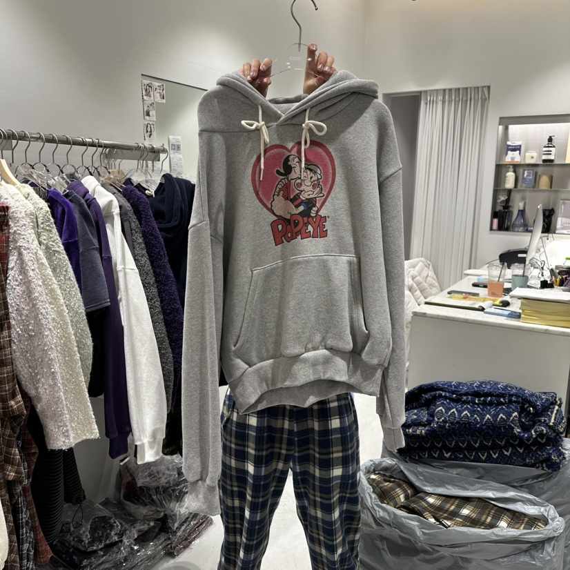 COMBO東大門㊣代購女裝新品推薦人氣職業熱賣衛衣大力水手加絨COM_BO衛衣